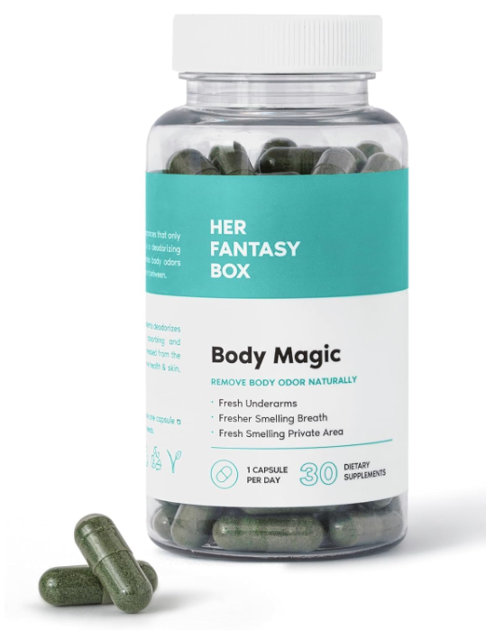 Body Magic - Suplemento para eliminar olores corporales desde el interior