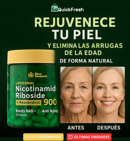 NAD+ Nicotinamide Riboside™ | Rejuvenece tu piel